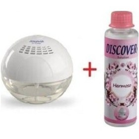 Resim Discover Sihirli Küre Hava Temizleme Makinesi Işıksız + Solüsyon Hermose 150 ML 