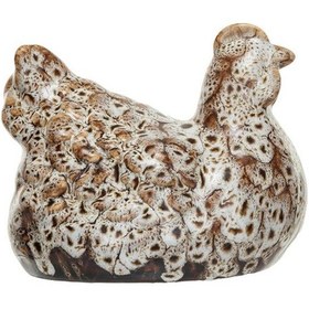 Resim Seramik Tavuk Dekoratif Obje 