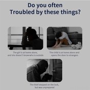 Resim Ulzyvf Akıllı Wifi Görüntülü Kapı Zili - Uzaktan Görüşme, Geniş Açı Hd Kamera, 2 Ay Pil 