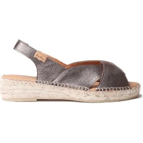 Resim Toni Pons Enola-P Kadın Deri Bronz Dolgu Topuk Espadril 1TONW2024183 