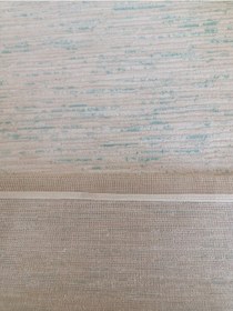 Resim Aslan Home Yatak Odası Takımı Üç Lü Yolluk , Mavi Beyaz Lı Düz Desen Çift Taraflı Kaliteli Küçük Halı 