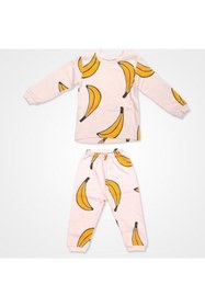 Resim My Jully Kız Bebek Muzlu Pijama Takımı 