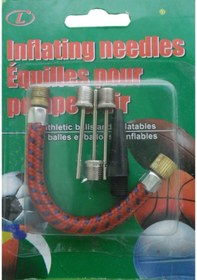 Resim Periboia Ayak Pompası 5li Uç Set - Balon - Top Pompası Uç Seti 