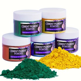 Resim Çimento pigmenti tozu, çimento alçı sanatı, su bazlı pigment toner özü çimento ve alçılara uygun 