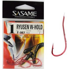 Resim Sasame Ryusen W-hold Red F-987 Serisi Olta İğnesi İğne No : 1 