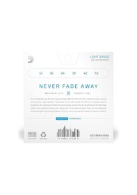 Resim D'addario Xs 80/20 Coated Bronz Akustik Gitar Teli 12-53 