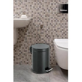 Resim Begin Power 16 Lt Paslanmaz Pedallı Çöp Kovası Ev Ofis Banyo Mutfak 