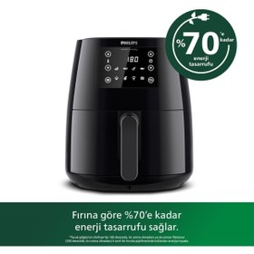 Resim Philips Airfryer Yeni Nesil Geniş Hazneli Yağsız Hava Fritözü 