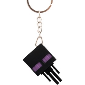 Resim Flexilab Creative Minecraft Enderman Figürlü Anahtarlık - Aksesuar, Koleksiyon ve Hediye Ürünü 