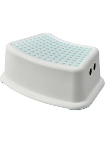 Resim IKEA Försıktıg Çocuk Basamağı Beyaz-Turkuaz 37X13 cm 