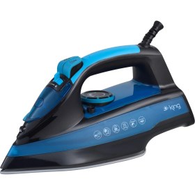 Resim King Larsen KBÜ700 Buharlı Ütü 2600 W Mavi 