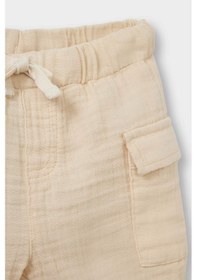 Resim DeFacto Erkek Bebek Beli Lastikli Müslin Şort F0367A525SMER42 