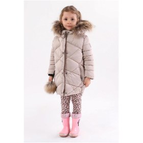 Resim Benitto Kids Kız Çocuk Mont 51278-bej Bej 