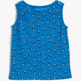 Resim Erkek Bebek Mickey Mouse Atlet Lisanslı Pamuklu 