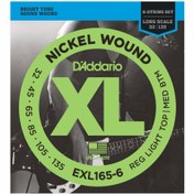 Resim D'Addario EXL165-6 Long Scale 6 Telli Bas Gitar Teli (32-135) 