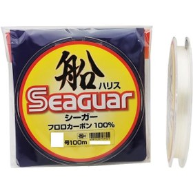 Resim Seaguar Fune Harisu 14.0pe 0.620mm 100m Fluorocarbon Misina 