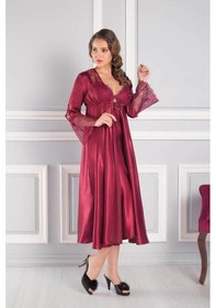 Resim Pierre Cardin 6'Lı Full Güpür Gecelik Sabahlık Tk 6620 (124587207) 