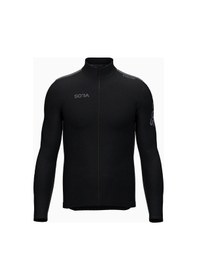 Resim Sora Siyah Stelvıo Kışlık Uzun Kol Forma 