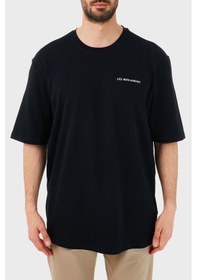 Resim Les Benjamins Erkek T Shirt Lb21sscormuot-001 Siyah SIYAH 