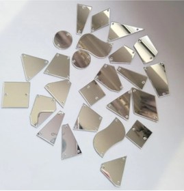 Resim YENİ HEDİYELİK DÜNYAM Aynalı Parıldayan 4cm 30 Adet Dekoratif Ürün 