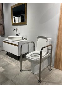 Resim Yaşlı&engelli Tutunma Barı Desteği Çok Renkli 