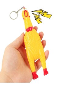 Resim Hyd Öten Horoz Tavuk Anahtarlık Köpek Kedi Için Bağıran Sesli Oyuncak 