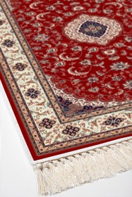 Resim Alanur Home Eko Trend Djt Yıkanabilir Kaymaz Taban 3 Lü Yatak Odası Takımı S5009 Osmanli Bordo 