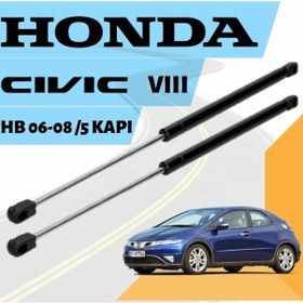 Resim Honda Cıvıc Hb 5 Kapı 2008 Ve Sonrası İçin Bagaj Amortısor Takımı 