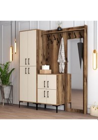 Resim Variant Variant Berlin Abc Portmanto Ceviz/Krem 