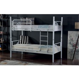 Resim Ranzaci Solid Ranza 90x190 Genç Çocuk Yatak Odası Metal Ranza Beyaz 