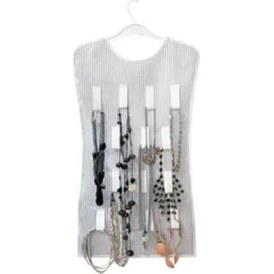 Resim Hereveoyuncak Elbise Şeklinde Mücevher Takı Aksesuar Düzenleyici + Pembe Multi Renkli Kapaklı Kalemlik Kutusu - 2li Set DEF456 