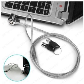 Resim Anahtarlı Çelik Notebook Güvenlik Kilidi 