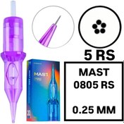 Resim MAST Pro Cartridges 1 Kutu - Pro - 0805RS - 0.25mm - Kartuş Dövme Ve Kalıcı Makyaj İğnesi 