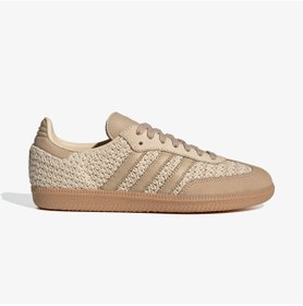Resim Adidas Samba Og Kadın Bej Spor Ayakkabı Jr9446 Bej 