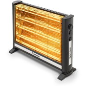 Resim Şamdan Slim Termostatlı Quartz Soba 