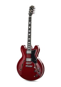 Resim Donner Djp-1000 Semi-hollow Elektro Gitar Kırmızı 