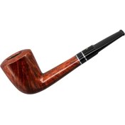 Resim Şahin Üç Yıldız 406 6mm. Filtreli Ebonit Saplı Pipo 