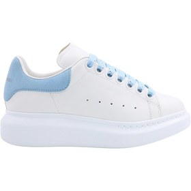 Resim Alexander McQueen 553770 WIEF1 9412 Kadın Sneakers Beyaz Mavi 