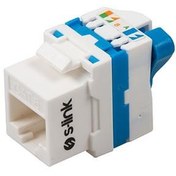 Resim S-link SL-KS75 180 Derece UTP CAT6 Kestone Jack3U 90 Der 