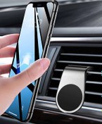 Resim NOYİSKA Mıknatıslı Telefon Tutucu Araç Içi Telefon Sabitleyici Aparat Hava Çıkışı Araba Içi Tutacağı 