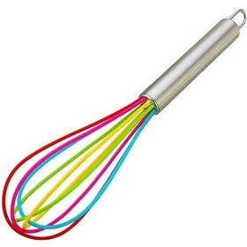 Resim Silikon Çırpıcı Metal Saplı Renkli Çırpma Teli Diğer 