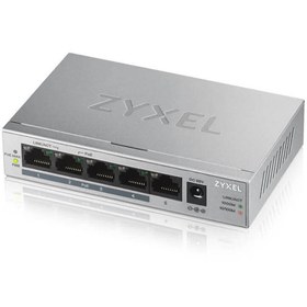 Resim ZYXEL GS-1005HP 5 PORT 10\u002F100\u002F1000 Mbps YÖNETİLEMEZ GIGABIT POE SWITCH 