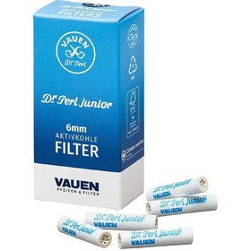 Resim 30 lu Dr. Perl Junior Vauen 6 mm. Pipo Filtresi Filitre pp11 