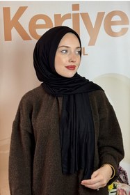 Resim Keriyel Geçmeli Hazır Pratik Penye Şal 