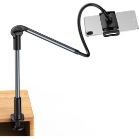 Resim Triline 12.9" Esnek Uzun Kollu Ayarlanabilir Masaüstü Tablet Ve Telefon Tutucu 