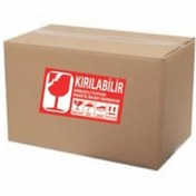Resim 100x150 Dikkat Kırılır Etiketi 1000 Sarım 
