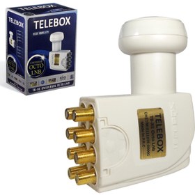 Resim TELEBOX TB-XE 8Li Lnb (Octo) Gold 0.1Db 3D Fhd 