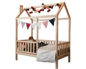Resim Köşk Mobilya Montessori Yatak Çocuk Yatak Ahşap Yatak 90X190 