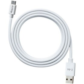 Resim Eco-amt Beyaz Usb-a-micro Usb Kablo 1.2 M, 2.4 A Hızlı Şarj 