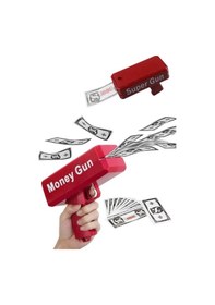 Resim Mey İthalat Para Dolar Atma Makinası Super Money Gun Para Saçma Fırlatma Tabancası 6 Yaş 